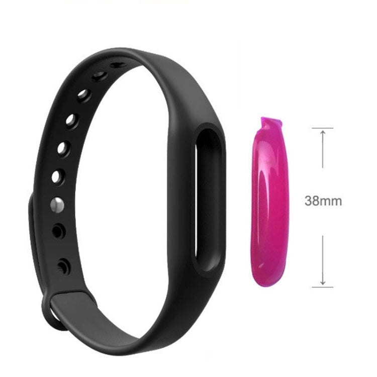 2 PCS Anti-mosquito Silicone Repellent Bracelet Buckle Wristband Bugs Away, Suitable for Children and Adults, Length:23cm, Random Color Delivery