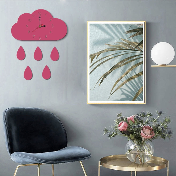 Clouds Pattern Creative Living Room Decorative Wall Clock