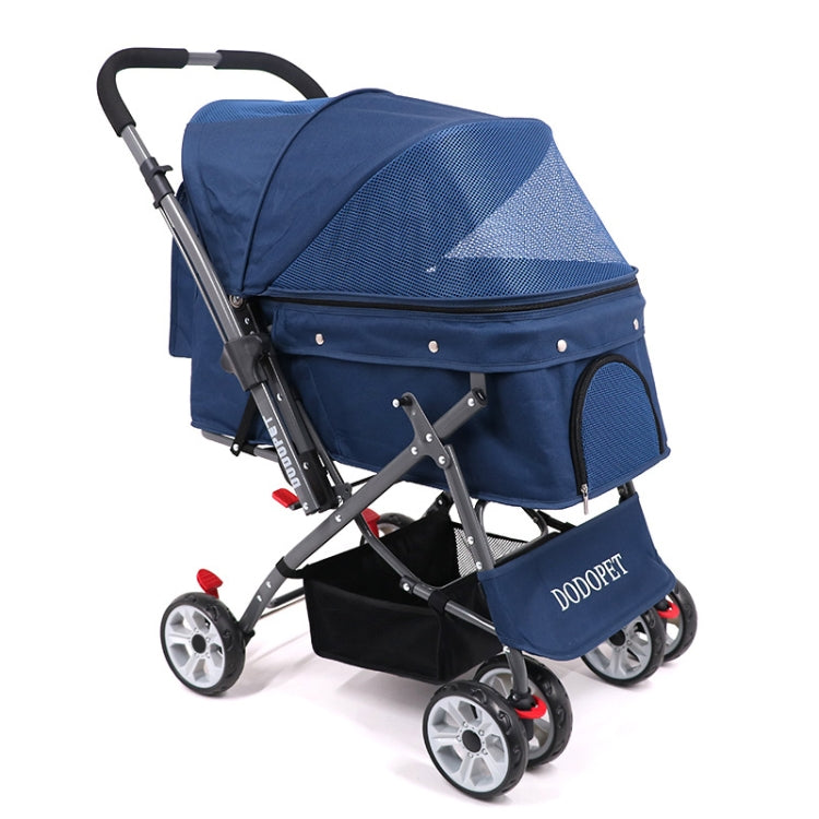 DODOPET Outdoor Shockproof Portable Foldable Dog Cat Pet Trolley