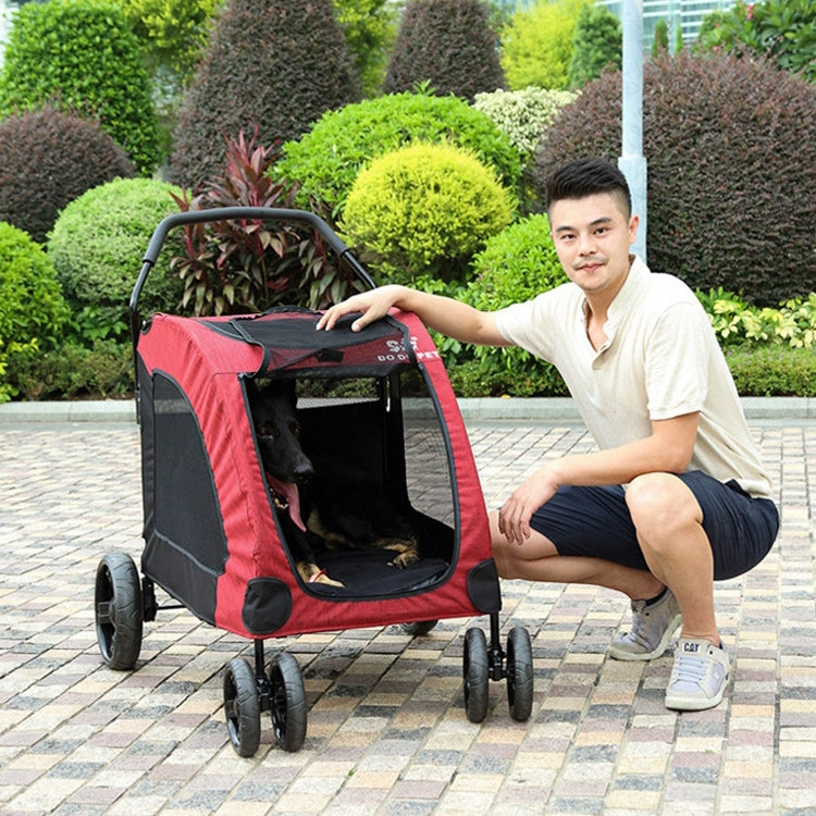 DODOPET Outdoor Portable Foldable Large Dog Pet Trolley