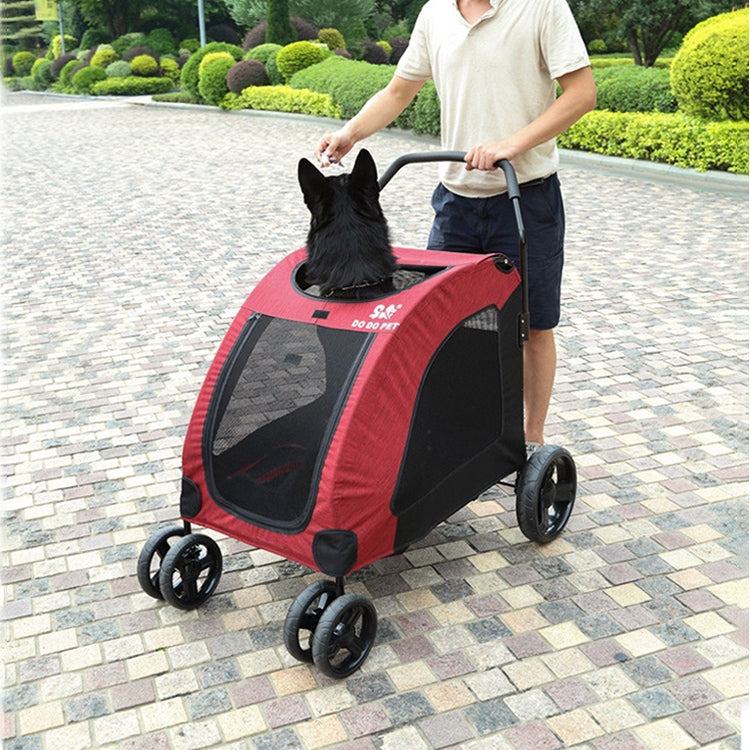 DODOPET Outdoor Portable Foldable Large Dog Pet Trolley
