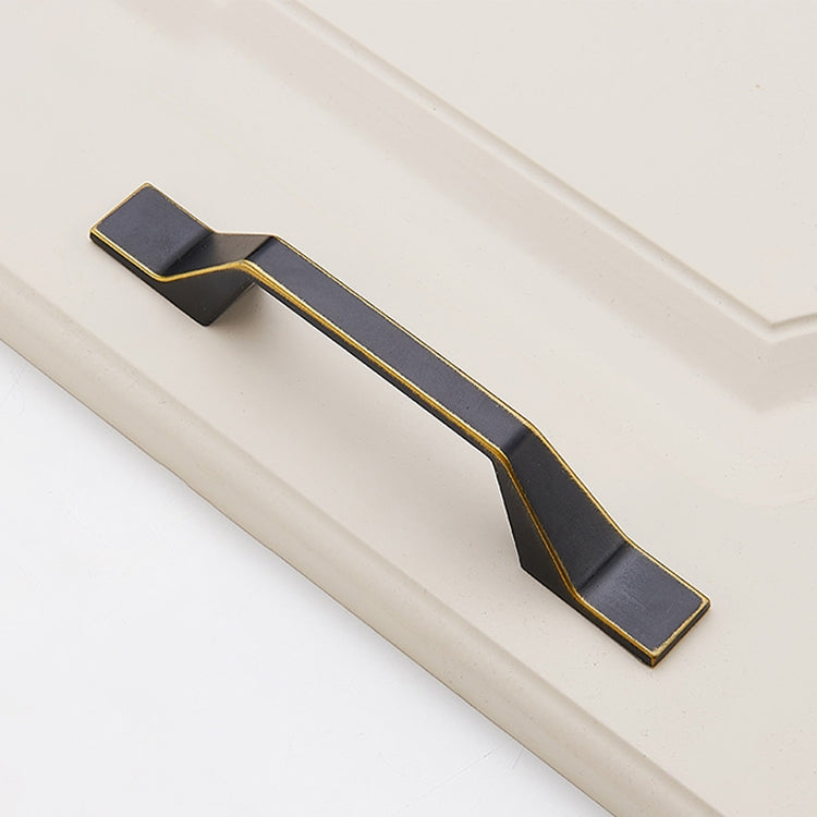 5 PCS 6615_96 American Style Black Brass Drawer Cabinet Handle
