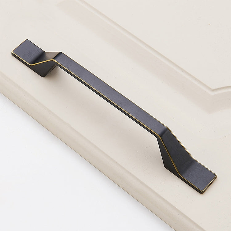 2 PCS 6615_192 American Style Black Brass Drawer Cabinet Handle