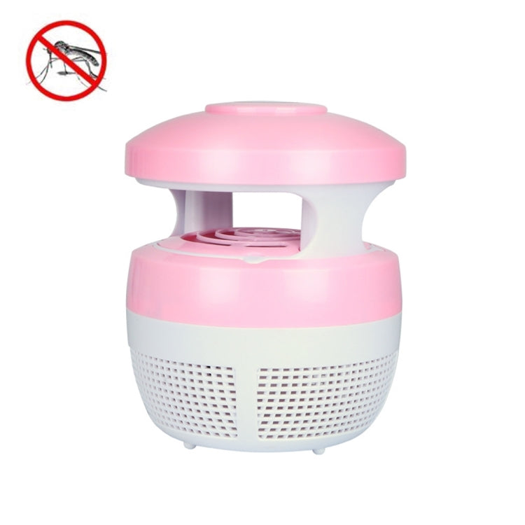 5W 6 LEDs No Radiation Mute Photocatalytic 7-blade Fan USB Mosquito Killer Lamp