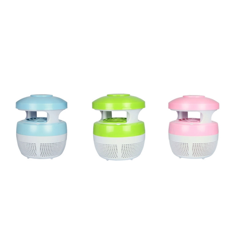 5W 6 LEDs No Radiation Mute Photocatalytic 7-blade Fan USB Mosquito Killer Lamp