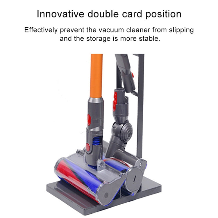 Home Vacuum Cleaner Hanger Storage Rack Free Punching for Dyson V6 V7 V8 V10