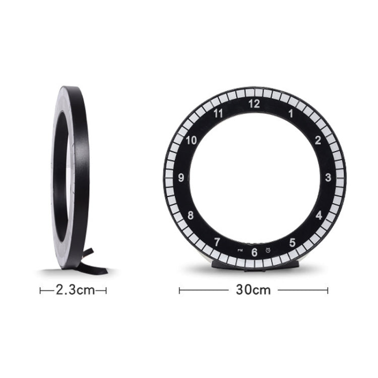 Creative Silent Circular LED Clock