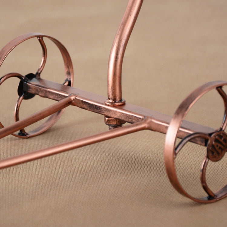 Dining Bar Wine Cabinet Fashion Creative Wrought Iron Decorations Six Wine Glasses Rack Wine Rack