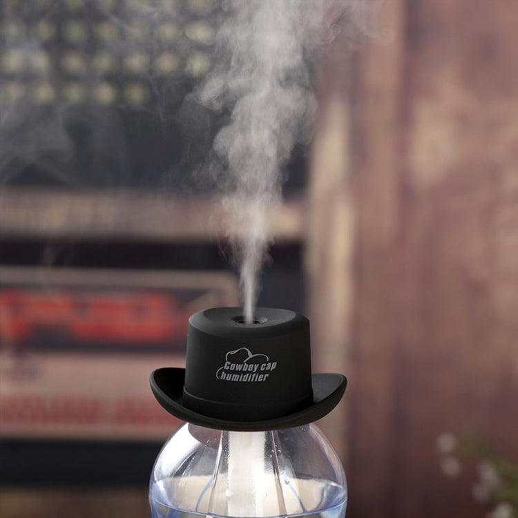 DC 5V USB Cowboy Cap Mini Humidifier Aromatherapy Air Purifier Humidifier for Office / Home Room / Car / Travel