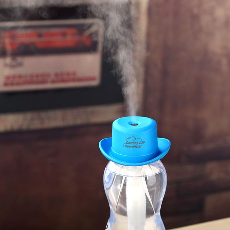 DC 5V USB Cowboy Cap Mini Humidifier Aromatherapy Air Purifier Humidifier for Office / Home Room / Car / Travel