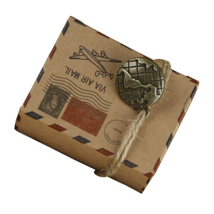 100 PCS European Wedding Retro Kraft Paper