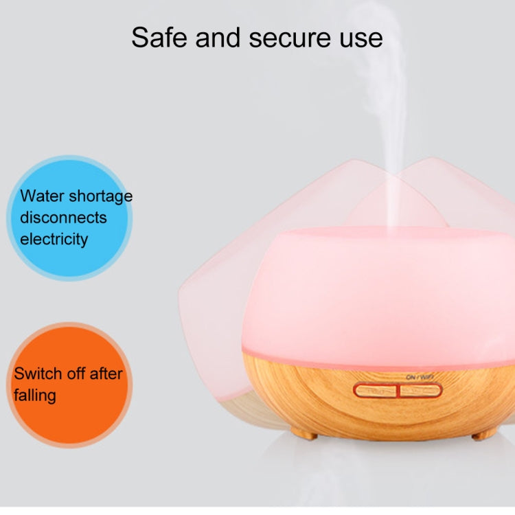 DT-1520YN 300ml Smart Wi-Fi Ultrasonic Aroma Diffuser Cool Mist Humidifier APP Remote Control Voice Control with Colorful LED Light and Auto Shut-off