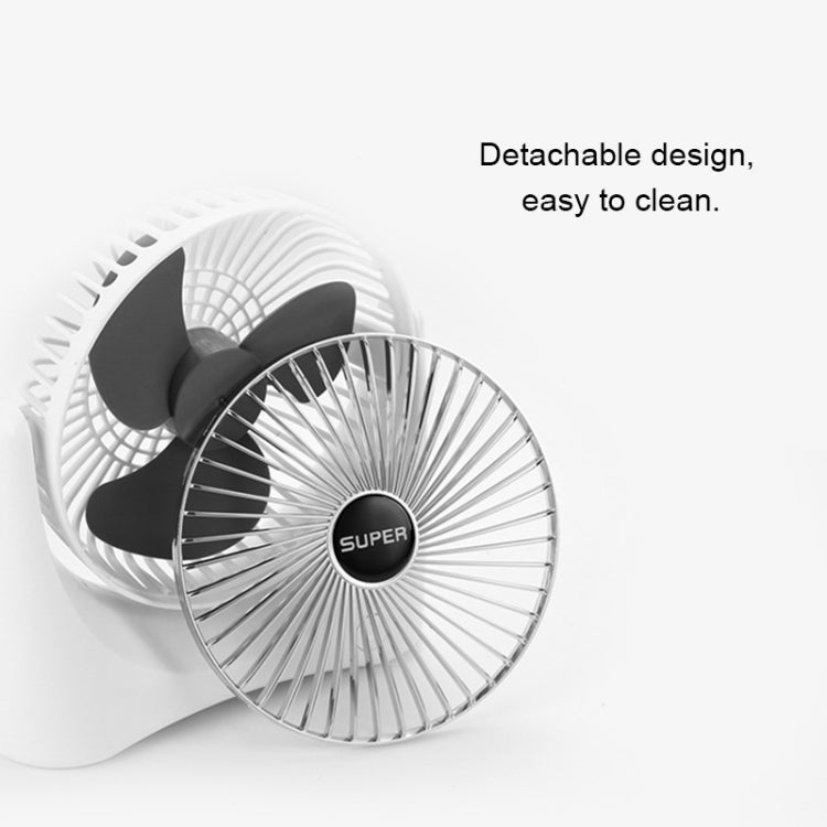 168 4.5W Mini Portable Three-speed Adjustable Desktop Household Air Circulation Fan