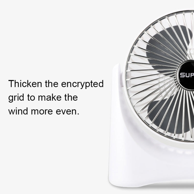 168 4.5W Mini Portable Three-speed Adjustable Desktop Household Air Circulation Fan