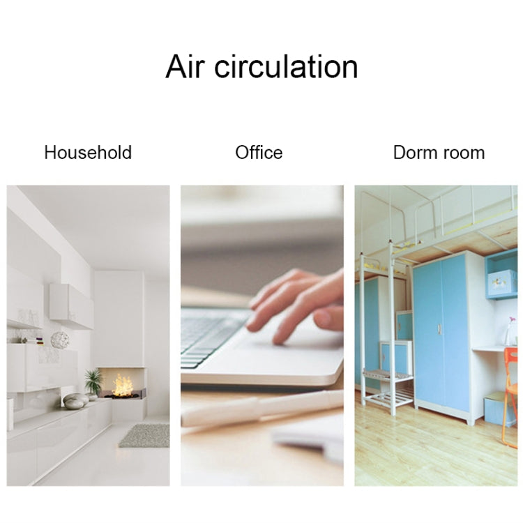 168 4.5W Mini Portable Three-speed Adjustable Desktop Household Air Circulation Fan