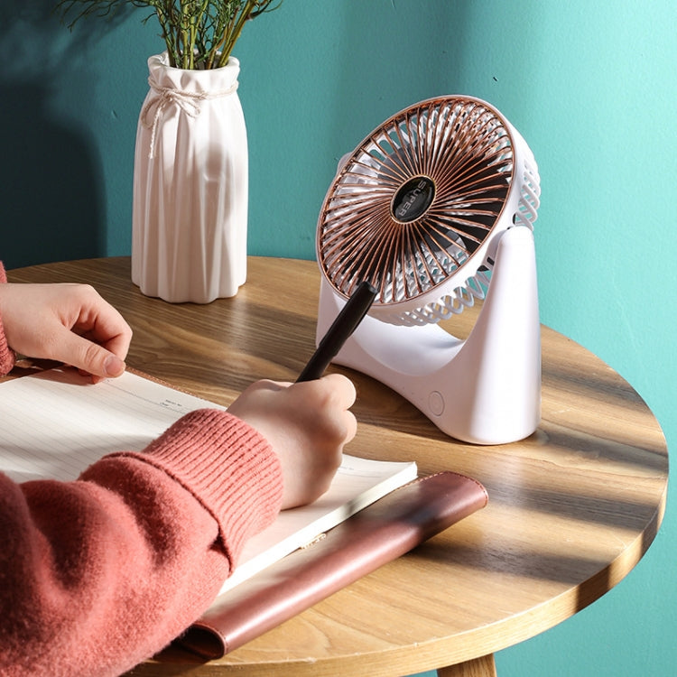 168 4.5W Mini Portable Three-speed Adjustable Desktop Household Air Circulation Fan
