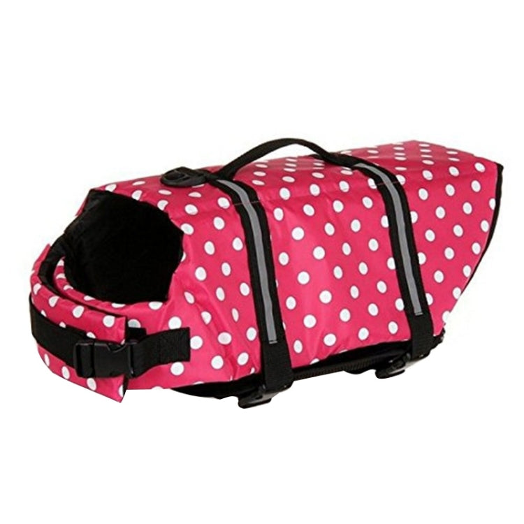 Pet Saver Dog Reflective Stripes Life Vest Jacket for Swimming Boating Surfing, Size: XL