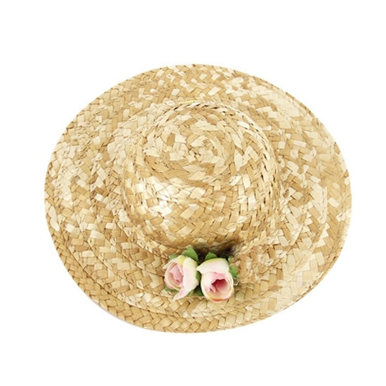 Outdoor Walking Pet Straw Hat, Size: M (Inner Diameter: 7.5cm)