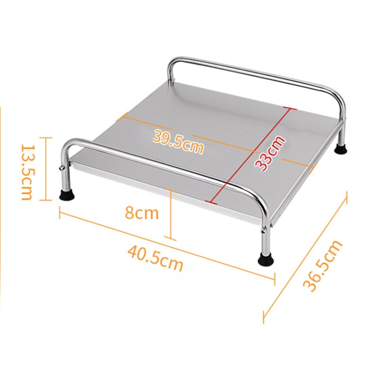 Stainless Steel Kitchen Induction Cooker Rack Storage Holder