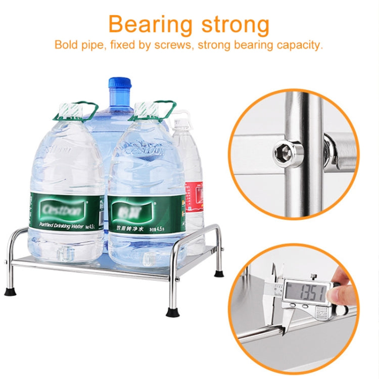 Stainless Steel Kitchen Induction Cooker Rack Storage Holder