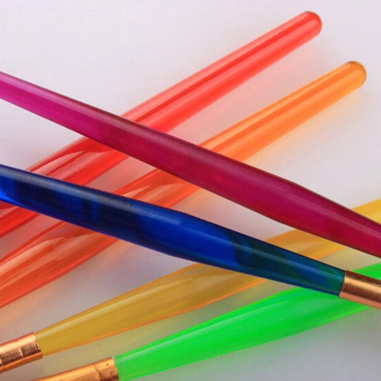 5 PCS 6 Pieces Paint Artist Brushes Set for Watercolor Acrylic and Oil Painting