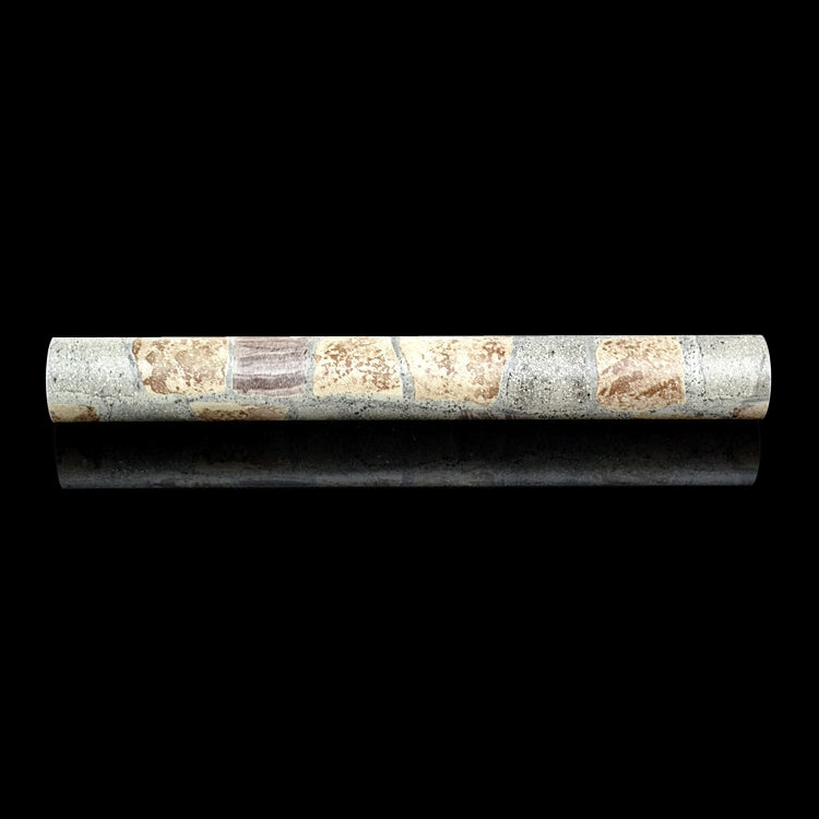 Cyan Stone Creative 3D Stone Brick Decoration Wallpaper Stickers Bedroom Living Room Wall Waterproof Wallpaper Roll, Size: 45 x 1000cm