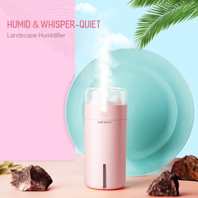 Rock Space WT-H6 Ultra-quiet Air Humidifier with Micro USB Port and Colorful LED Lights,Capacity 200ml