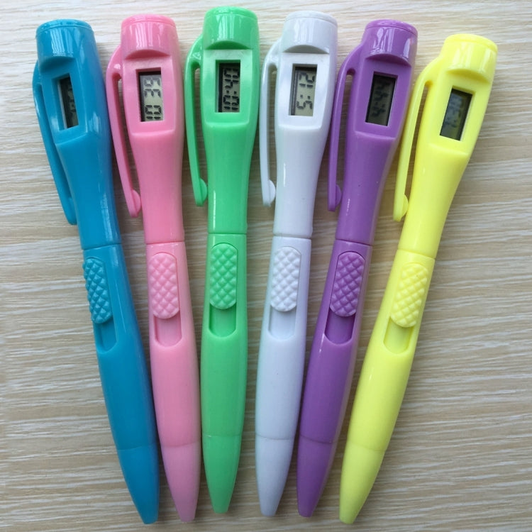 5 PCS Candy Color Electronic Table Ball Pen Student Learning School Office Supplies, Random Color Delivery