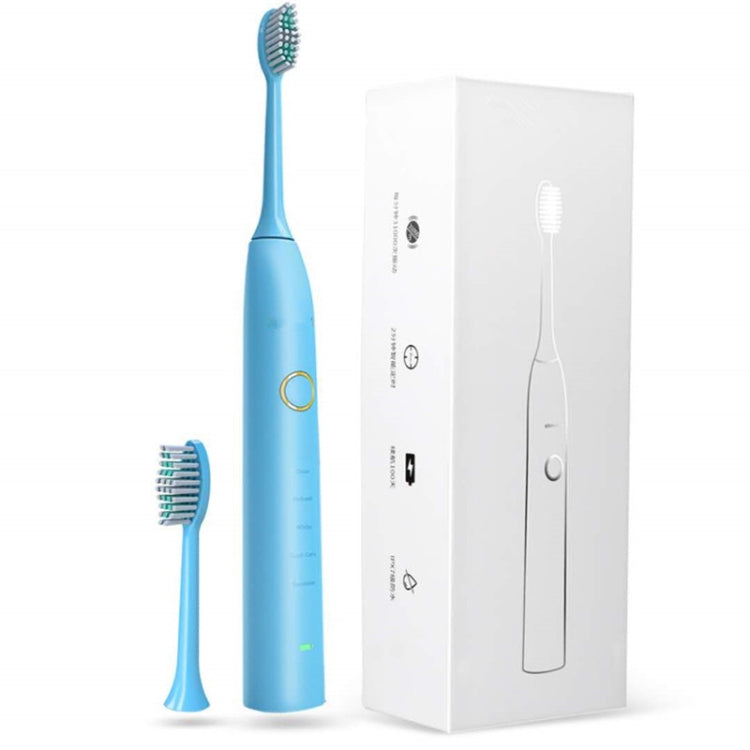 5 Cleaning Modes IPX7 Waterproof USB Charger Ultrasonic Electric Toothbrush