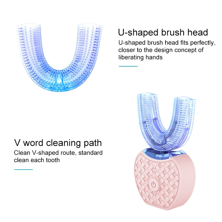 Vwhite 3 Cleaning Modes Silicone Electric Automatic Beauty Tooth Instrument