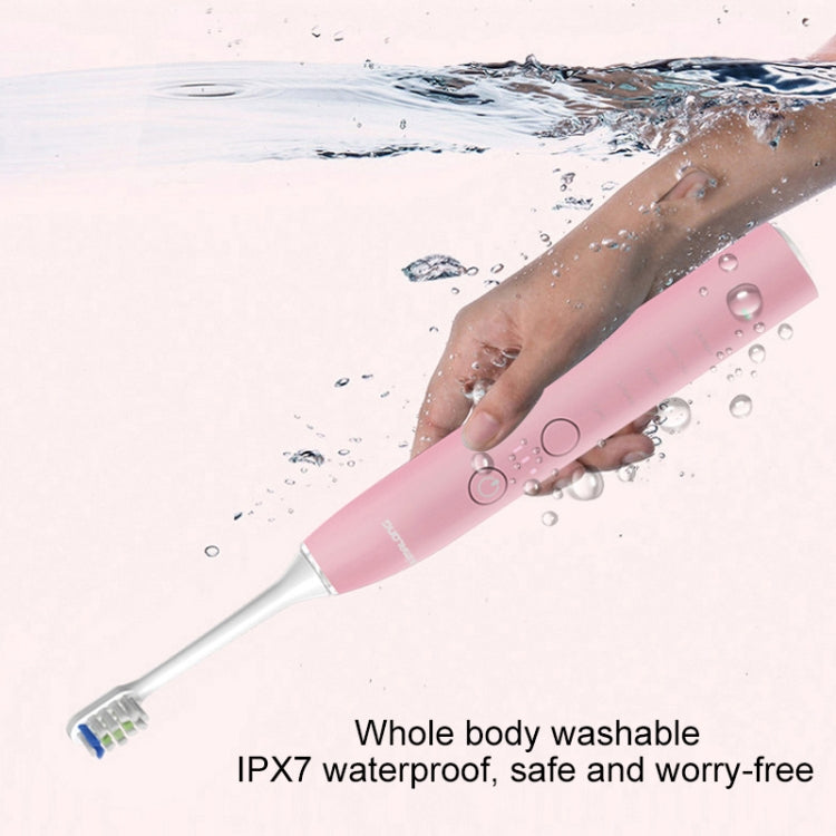 Ximalong 15 Cleaning Modes IPX7 Waterproof USB Charger Sonic Electric Toothbrush