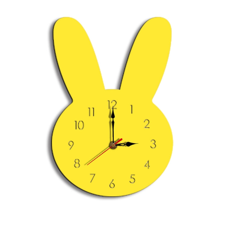 Rabbit Pattern Creative Living Room Decorative Wall Clock