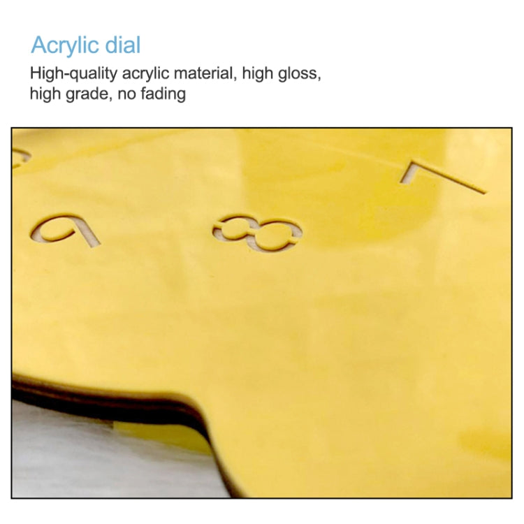 Rabbit Pattern Creative Living Room Decorative Wall Clock