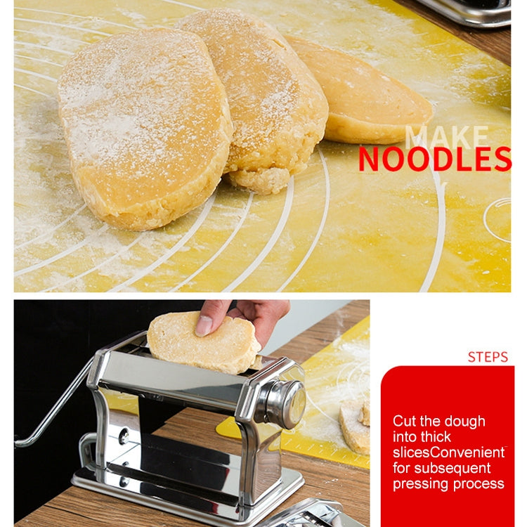 QF150 Household Kitchen Split Type Stainless Steel Manual Pressing Machine Pasta Machine