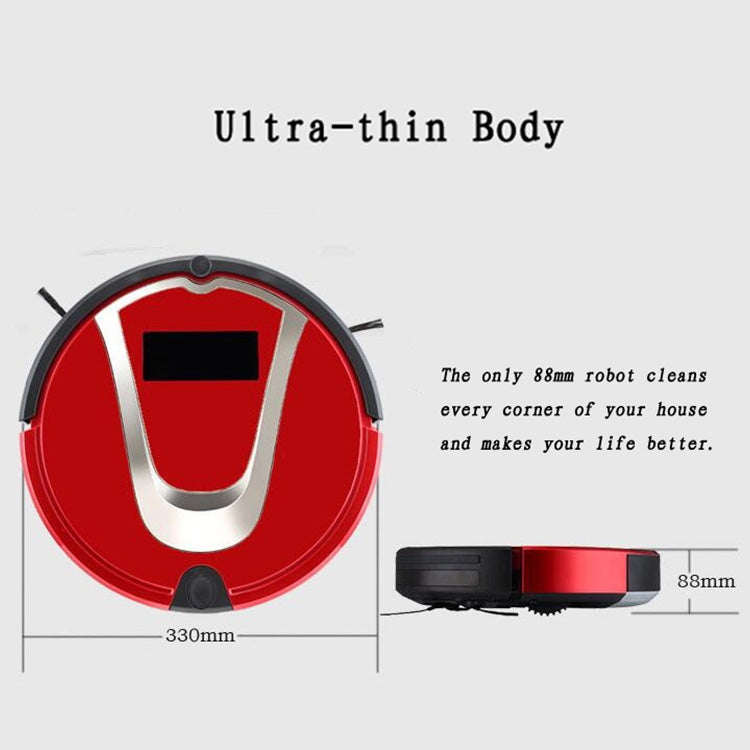 TOCOOL TC-750 Smart Vacuum Cleaner Touch Display Household Sweeping Cleaning Robot with Remote Control