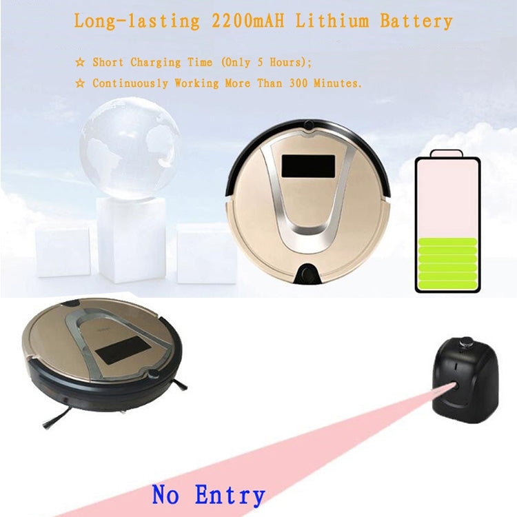 TOCOOL TC-750 Smart Vacuum Cleaner Touch Display Household Sweeping Cleaning Robot with Remote Control