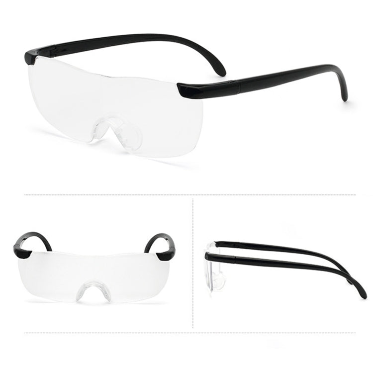 Presbyopic Glasses, Ultra Thin High-definition 1.6X Portable Presbyopic Hypermetropic Reading Glasses,+2.50D