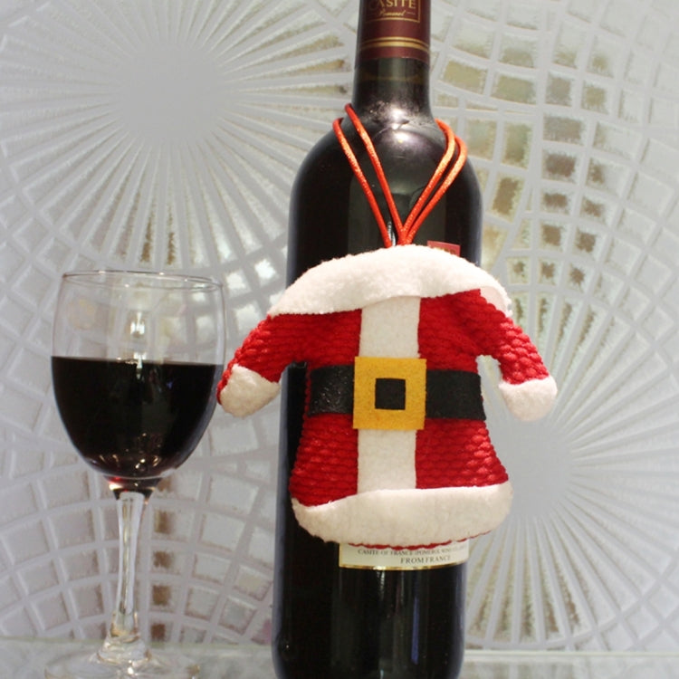 2 in 1 Christmas Decoration Little Clothes Cutlery Holders Set, Random Style Delivery