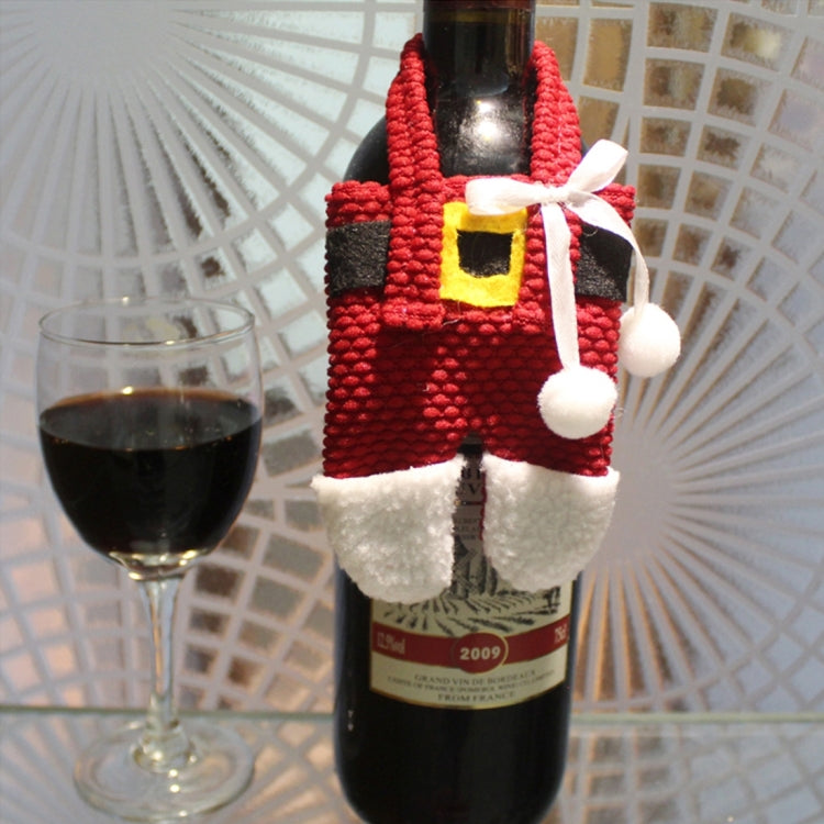 2 in 1 Christmas Decoration Little Clothes Cutlery Holders Set, Random Style Delivery