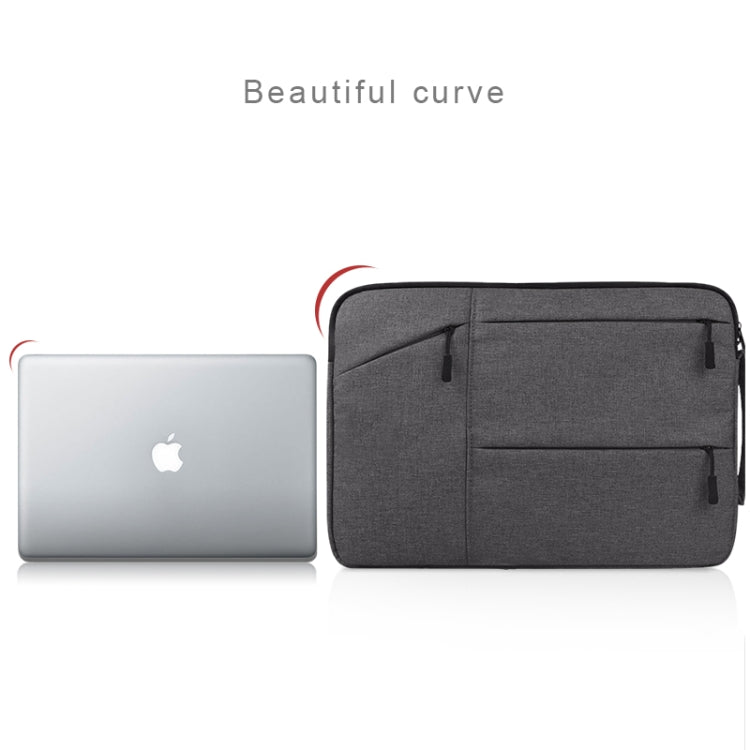 Universal Multiple Pockets Wearable Oxford Cloth Soft Portable Simple Business Laptop Tablet Bag, For 12 inch and Below Macbook, Samsung, Lenovo, Sony, DELL Alienware, CHUWI, ASUS, HP