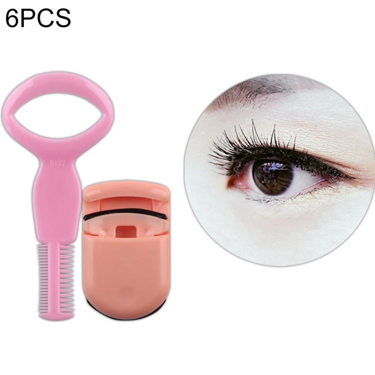 6 PCS Mini Eyelash Curler + Eyelash Guard Kit Lining Eyelids Assist Tool