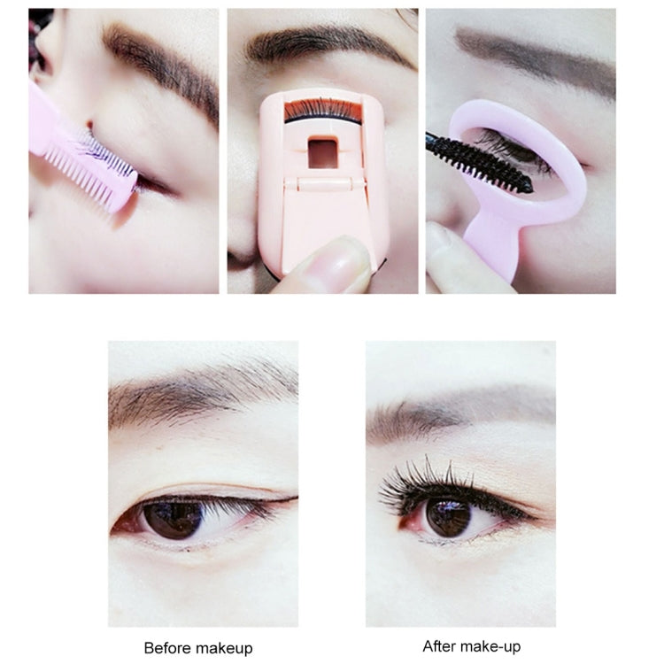 6 PCS Mini Eyelash Curler + Eyelash Guard Kit Lining Eyelids Assist Tool