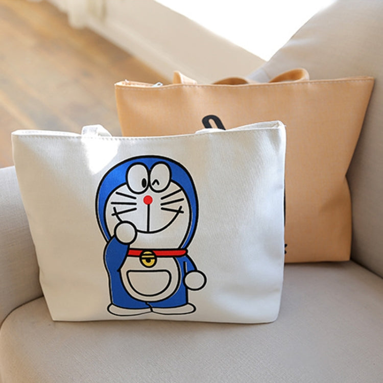2 PCS Women Canvas Shoulder Hand Bag Tote Bag, Random Style