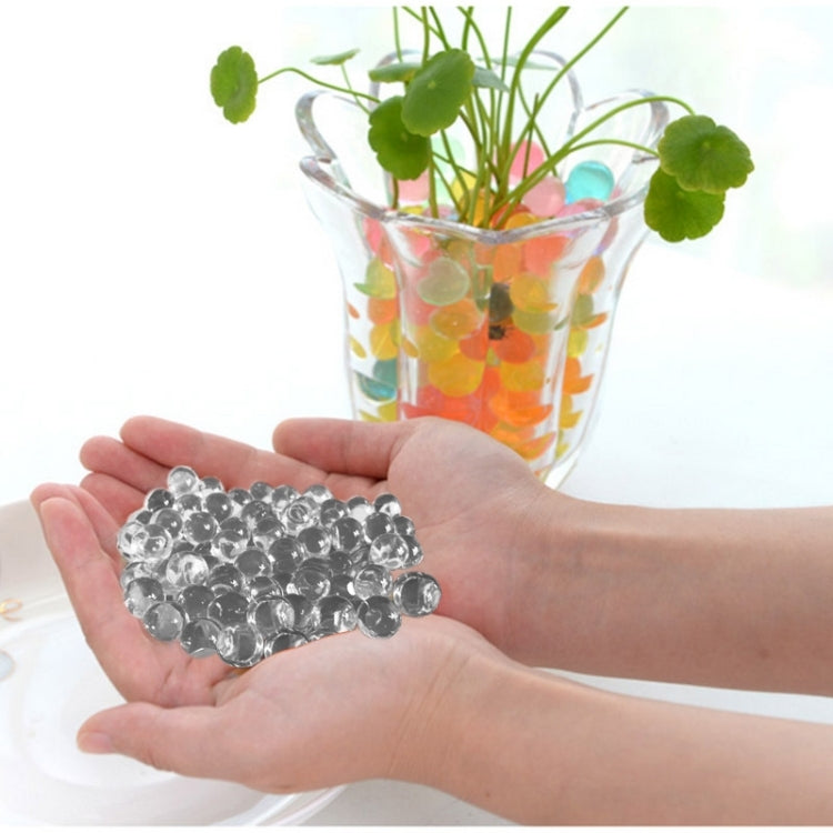 1000 PCS Home Decor Pearl Shaped Crystal Soil Water Beads Bio Gel Ball For Flower/Weeding Mud Grow Magic Jelly Balls