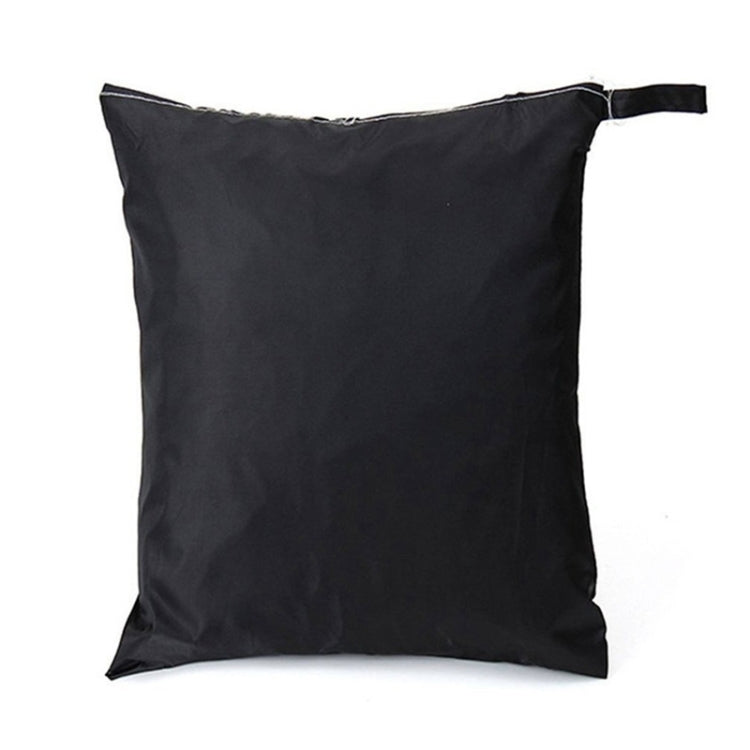 Anti-UV Waterproof Dust-proof 210D Oxford Cloth Folding Table Chairs Protective Cover Outdoor Furniture Set Cover, Size: 242*162*100cm(Black)