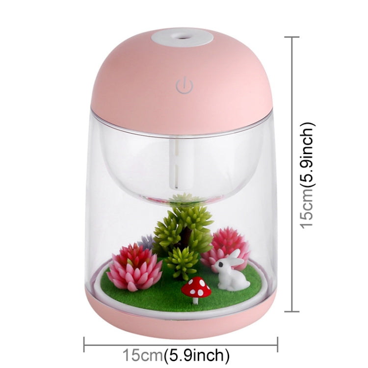 Imycoo WT602 2W Portable Mini Micro Landscape Design USB Charge Aromatherapy Air Humidifier with LED Colorful Light, Water Tank Capacity: 180ml, DC 5V