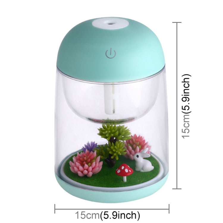 Imycoo WT602 2W Portable Mini Micro Landscape Design USB Charge Aromatherapy Air Humidifier with LED Colorful Light, Water Tank Capacity: 180ml, DC 5V
