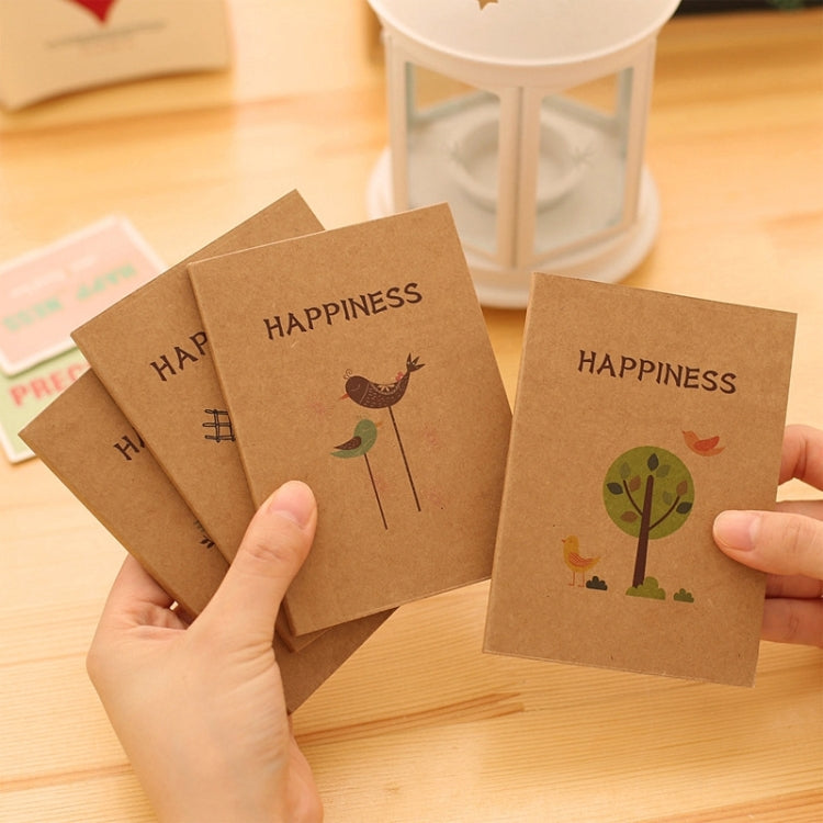 2 PCS Creative Simple Retro Pattern Student Diary Notepad Sketch Graffiti Note Book School Stationery Office Supplies, Random Pattern Delivery