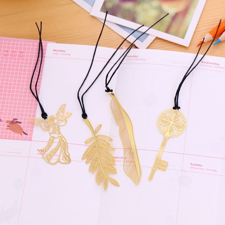 1 PCS Creative Classical Chinese Style Metal Bookmark Art Crafts Bookmark,Random Pattern Delivery