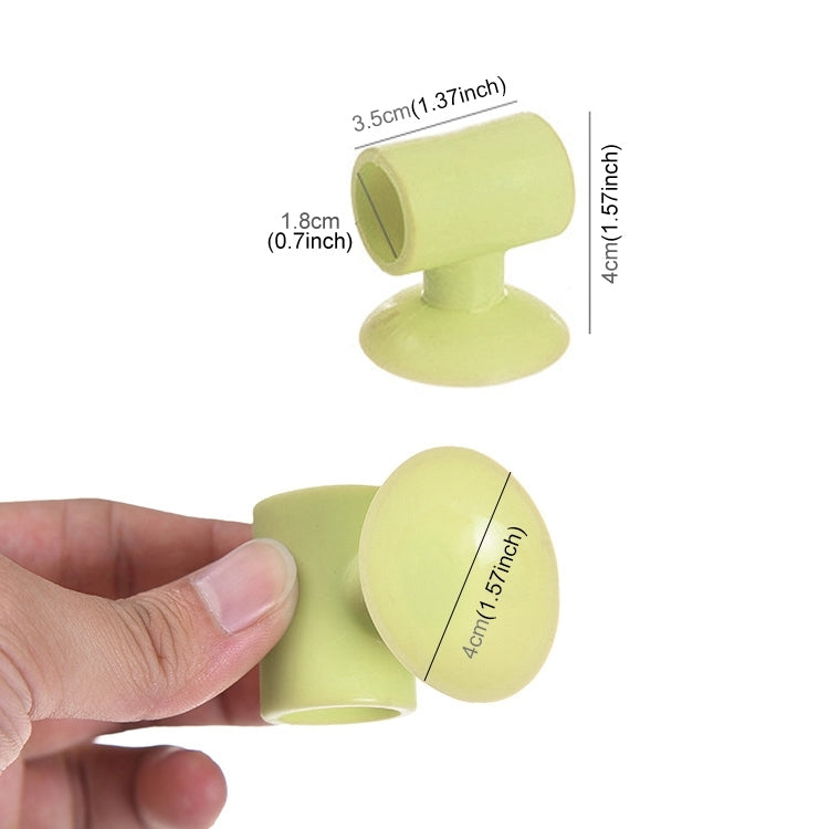 10 PCS Room Doorknob Pad Anti-collision Silicone Handle Lock Shock Pad Protective Silencer Suction Mat